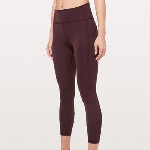 Lululemon In Movement Tight 25" Everlux
